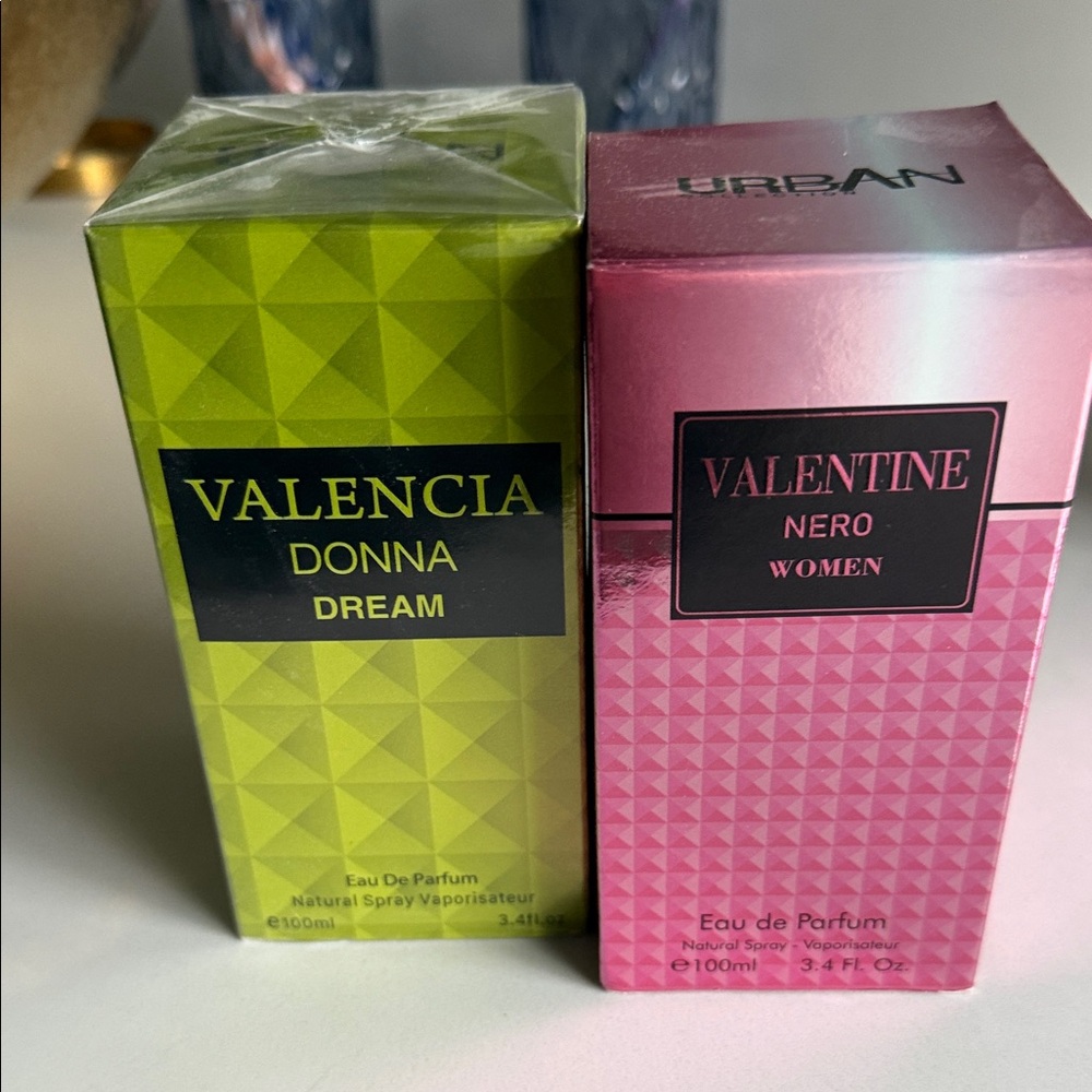Valencia Donna Dream and Valentine Nero Women Perfume Set